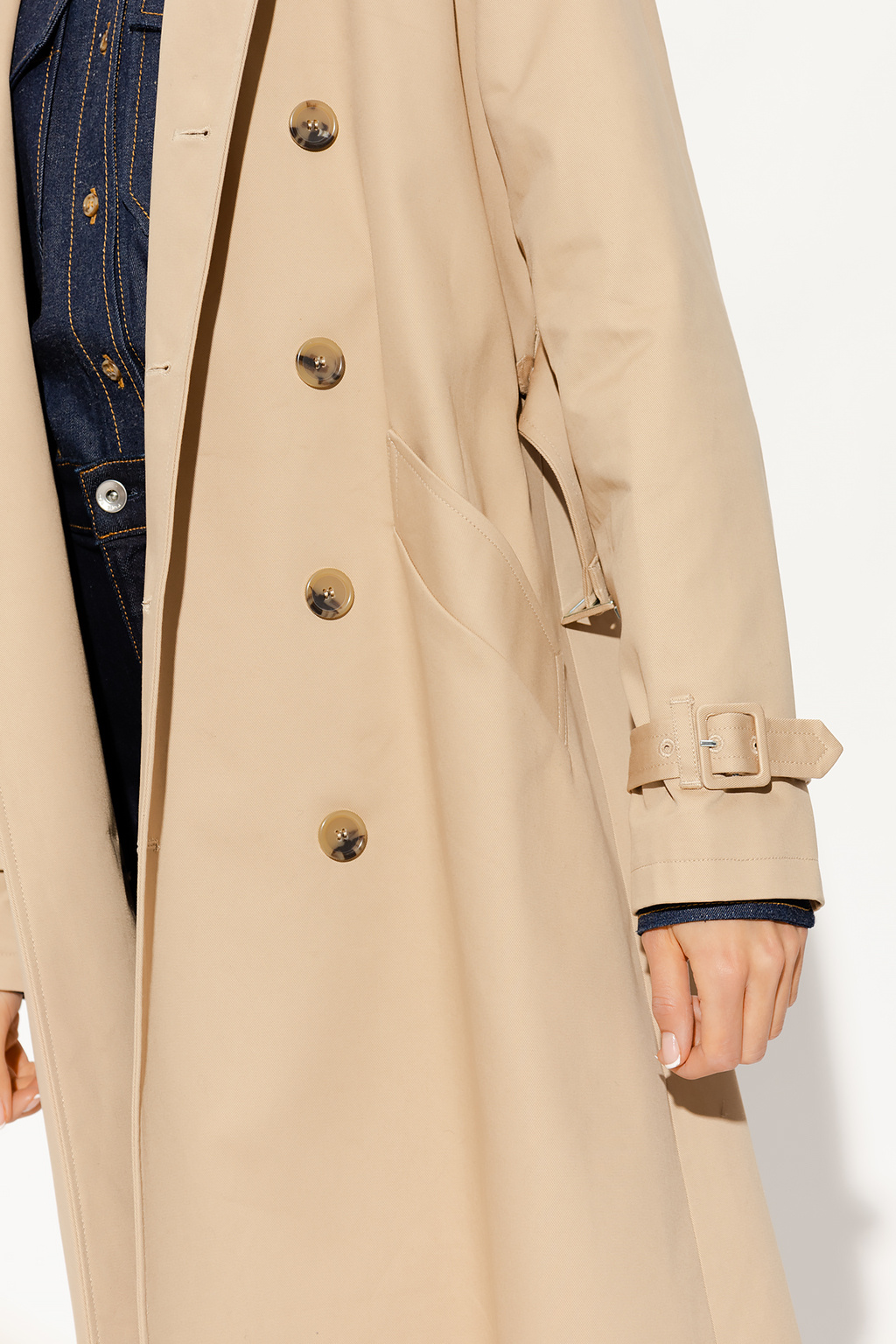 A.P.C｜COATS (COZBA F01150 BAA) Greta trench | Waterproof Cotton Gabardine | A.P.C. Ready to